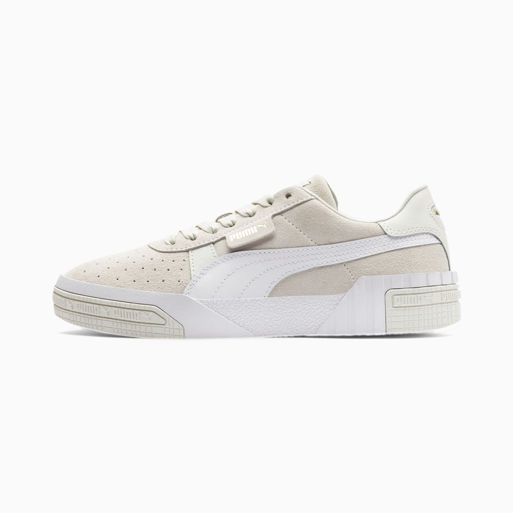Puma Cali Taped Női Sportcipő - Szürke/Metal Arany ( Hungary - SQWFE8956 )